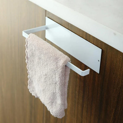 Wall-Mounted Iron Paper Towel Holder - Space-Saving Design — photo 9