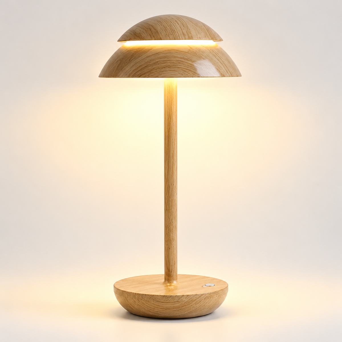 Warm Table Lamp Rechargeable Modern Design — photo 2