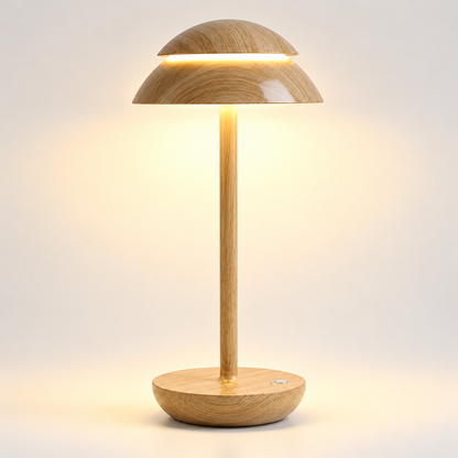 Warm Table Lamp Rechargeable Modern Design — photo 2