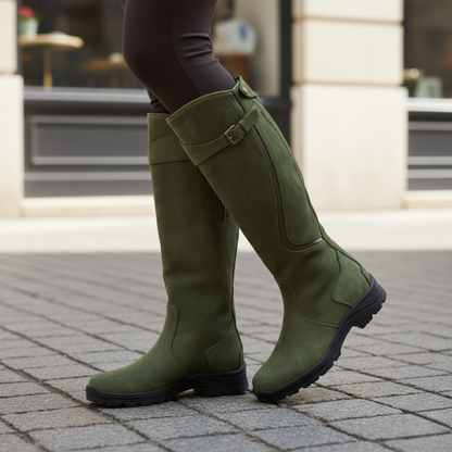Nordspur | Waterproof Knee High Boots with Adjustable Buckle Strap — photo 4