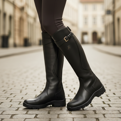 Nordspur | Waterproof Knee High Boots with Adjustable Buckle Strap — photo 5