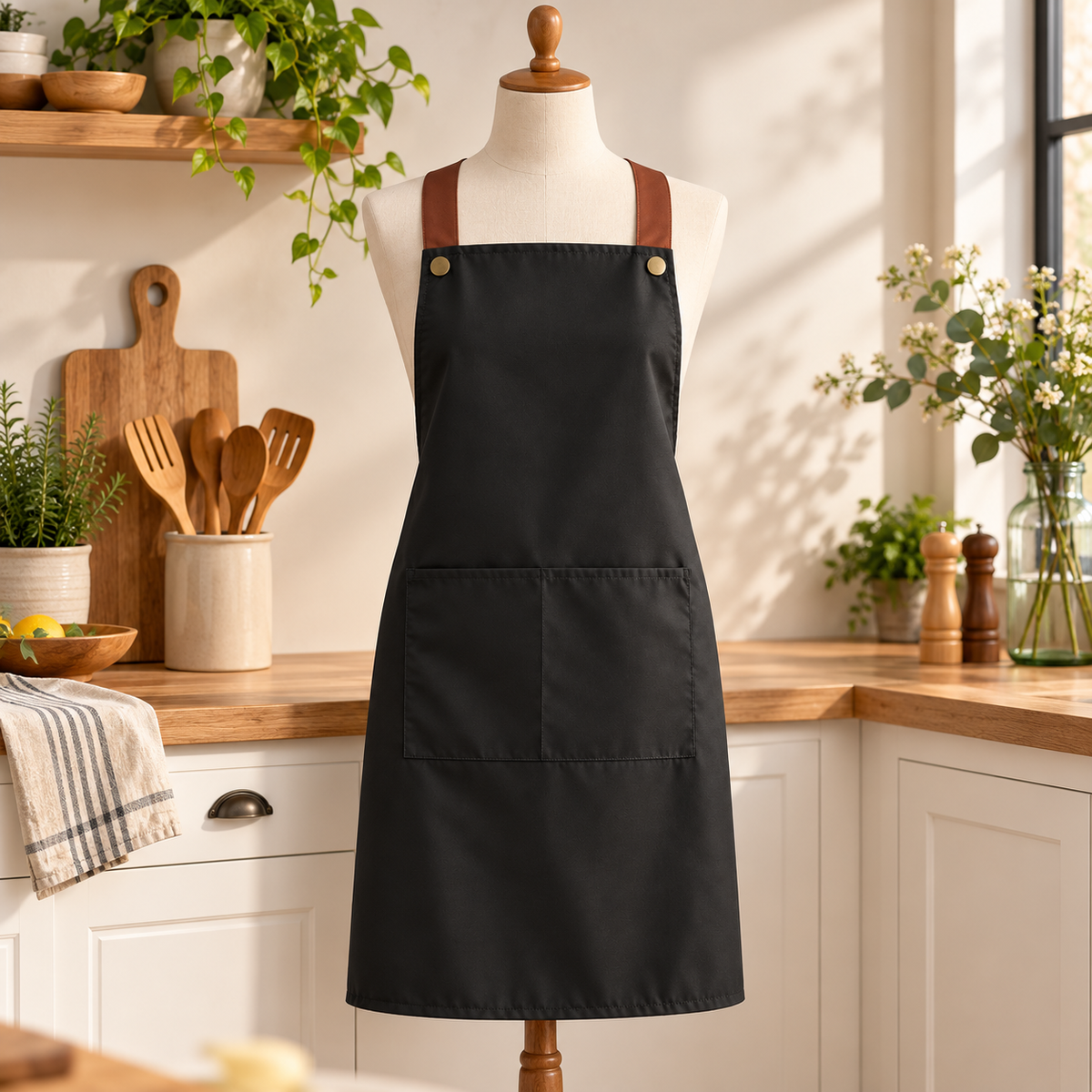 Waterproof Apron Cooking Durable Kitchen Apron — photo 1