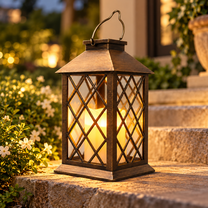 Weatherproof Garden Hanging Lantern Outdoor Decor — photo 1