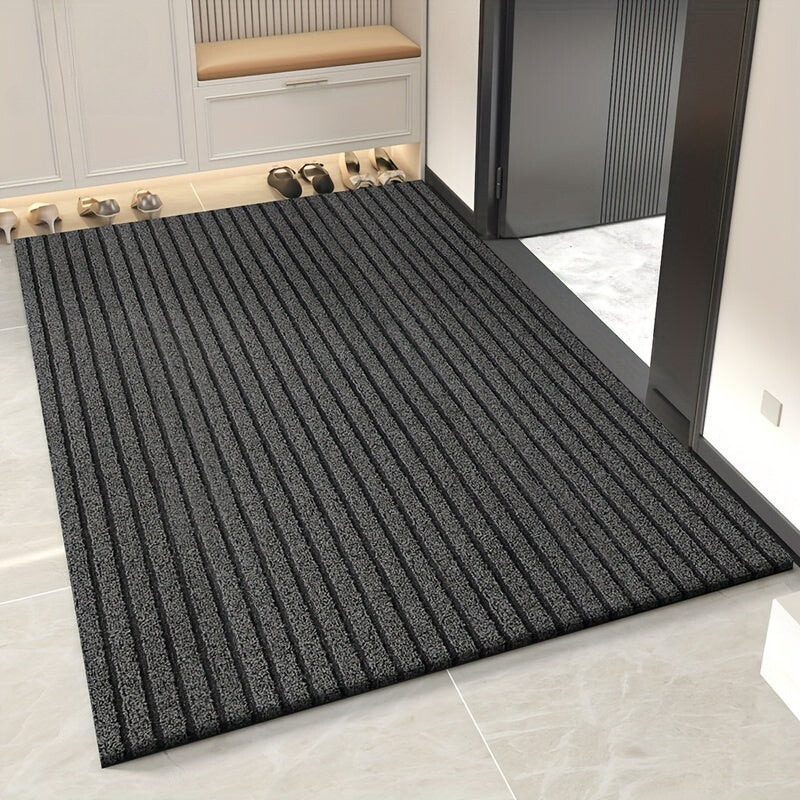 Weatherproof Outdoor Doormat with Non-Slip Backing and Dirt-Trapping Woven Surface — photo 2