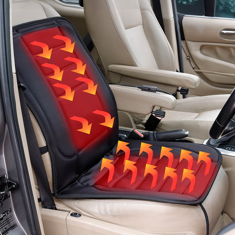 Heated Seat Cushion With Control Switch — photo 1