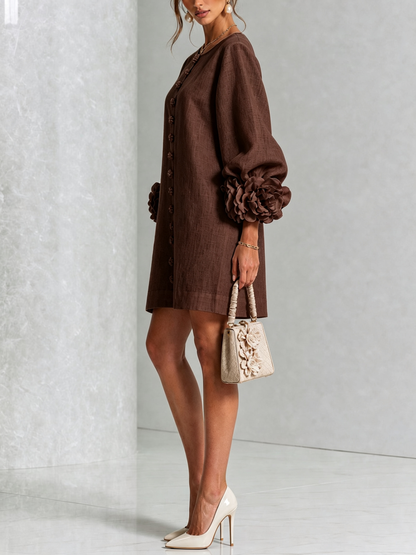 Sculptural Shift Dress — photo 28