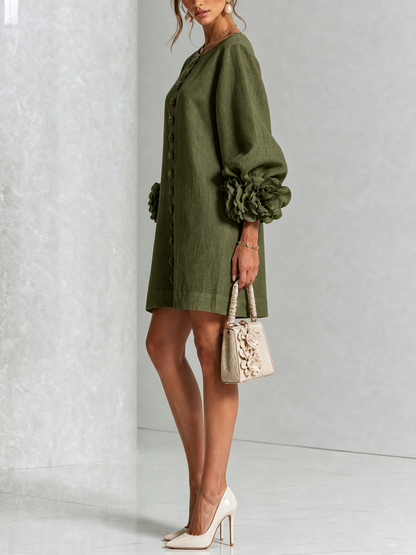Sculptural Shift Dress — photo 8