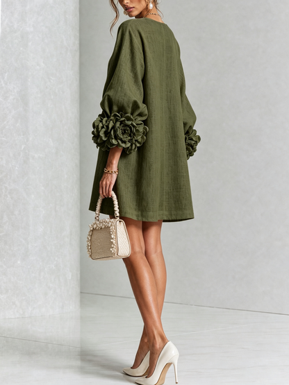 Sculptural Shift Dress — photo 9