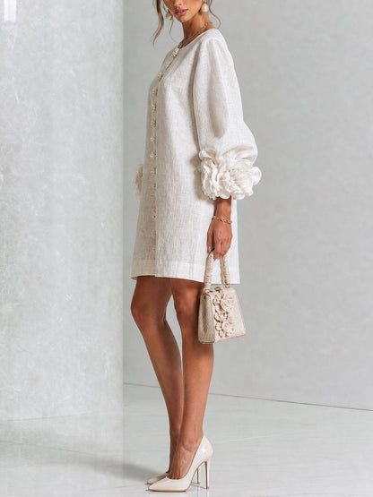 Sculptural Shift Dress — photo 2