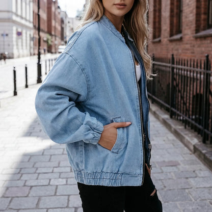 Carmen Zip-Up Bomber Jacket — Effortless Everyday Layer — photo 2