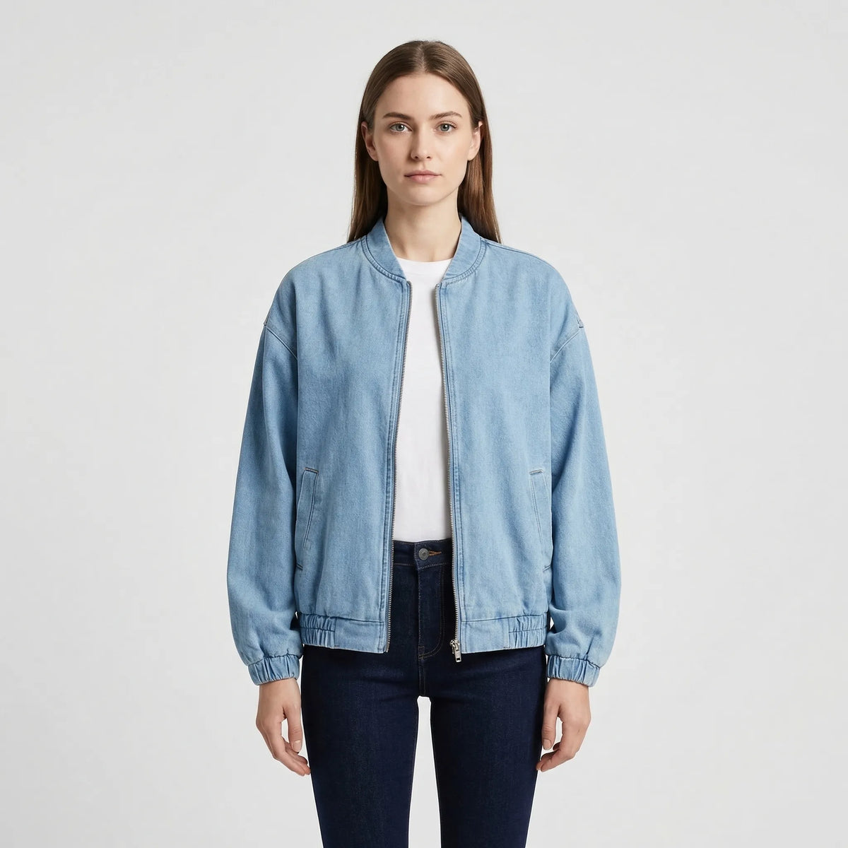 Carmen Zip-Up Bomber Jacket — Effortless Everyday Layer — photo 1