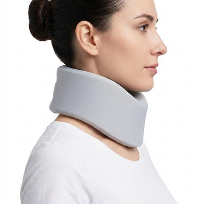 Adjustable Neck Brace Support Collar with Soft Padding — photo 1