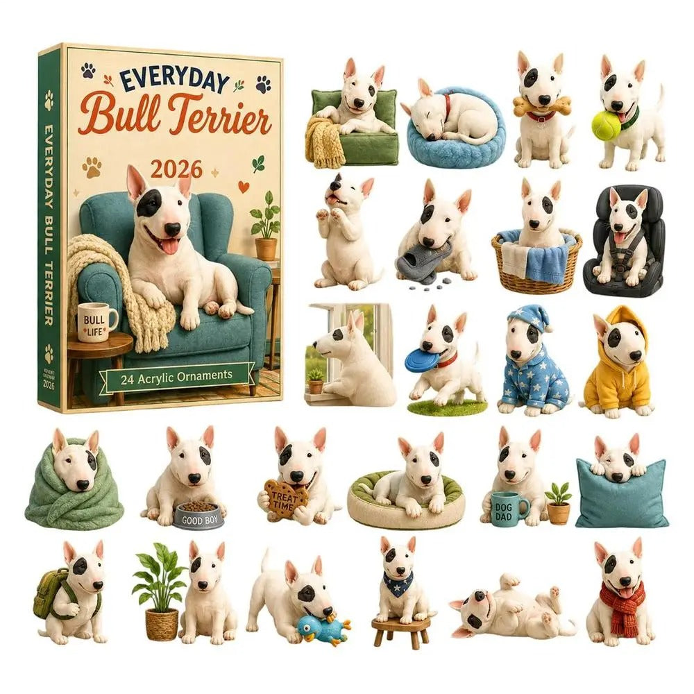 Bull Terrier Advent Calendar 2026 - 24 Days of Festive Fun — photo 3