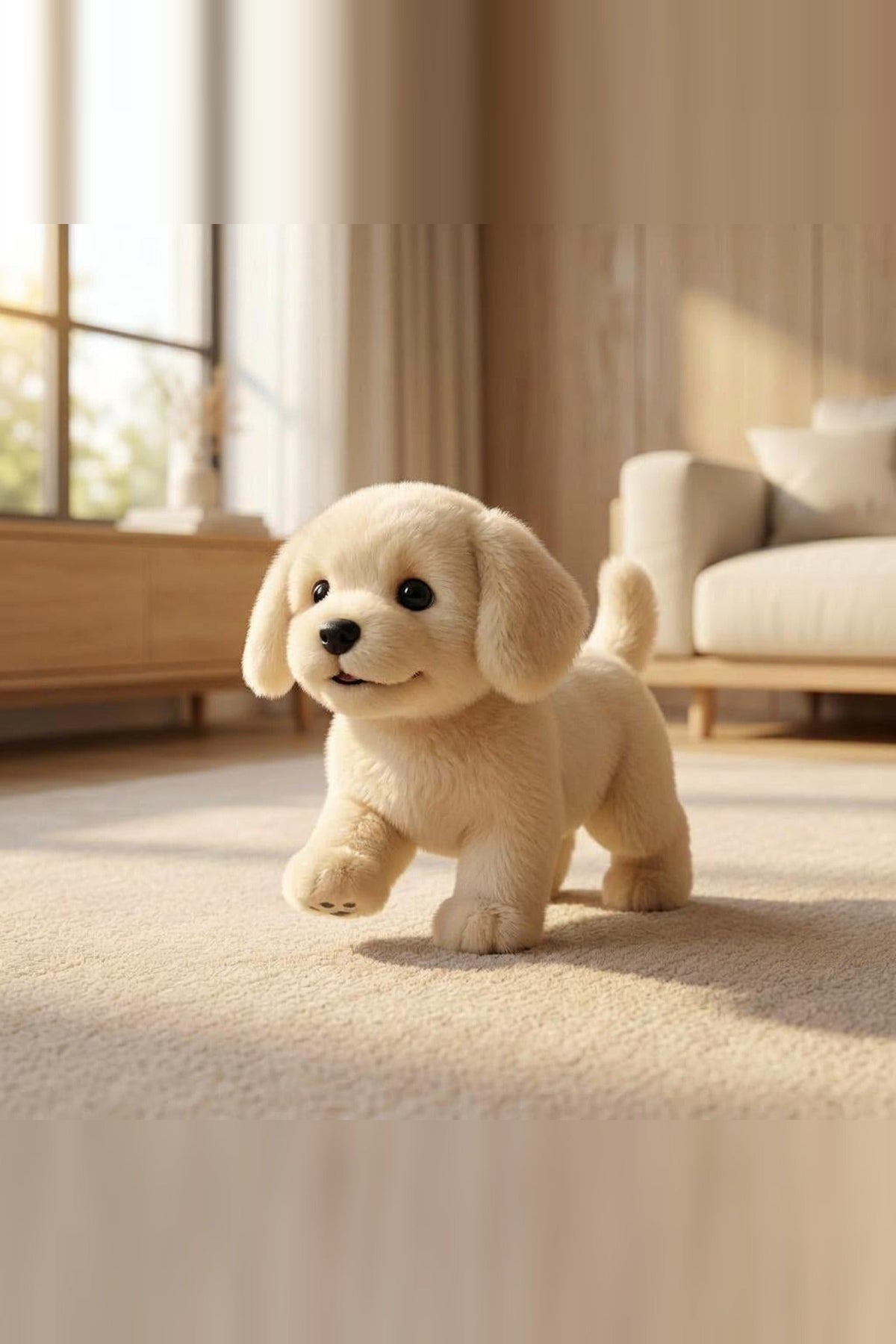 Walking and Barking Plush Dog – Responds to Touch — photo 5