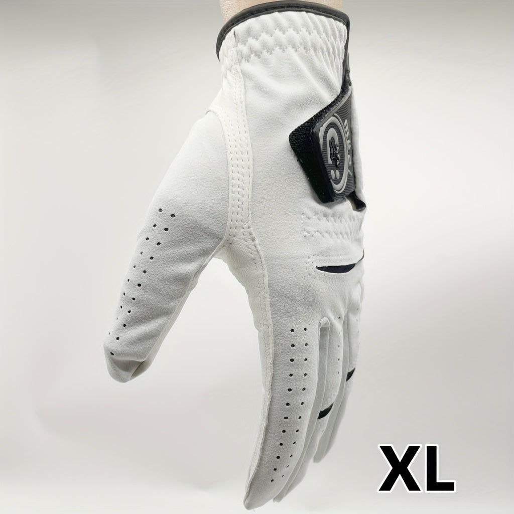 Left Hand Golf Glove in Soft Sheepskin Leather with Anti Slip Grip and Breathable Comfortable Fit — photo 5