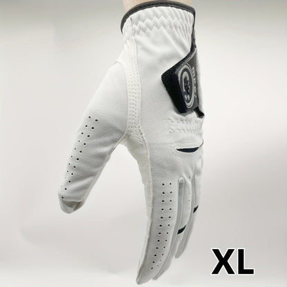 Left Hand Golf Glove in Soft Sheepskin Leather with Anti Slip Grip and Breathable Comfortable Fit — photo 5
