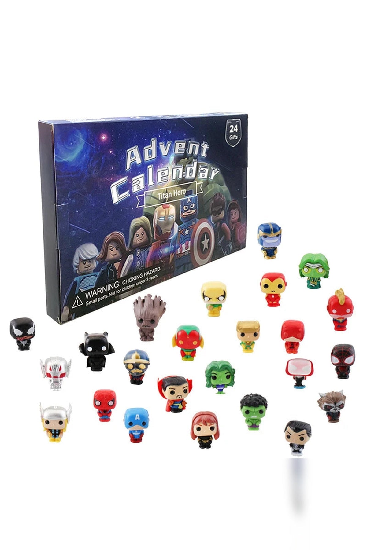 Marvel Advent Calendar Kids 2026 – 24 Action Figures for Creative Play — photo 1