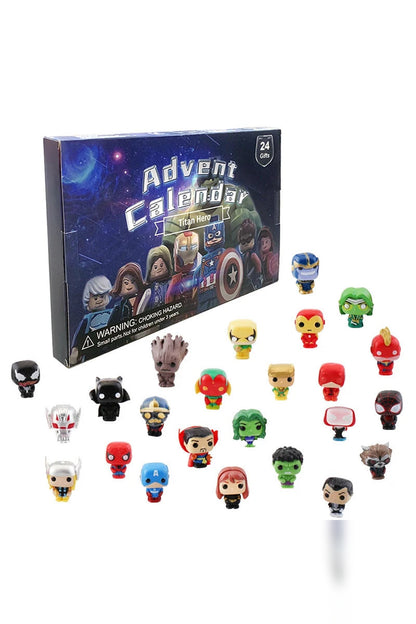 Marvel Advent Calendar Kids 2026 – 24 Action Figures for Creative Play — photo 1
