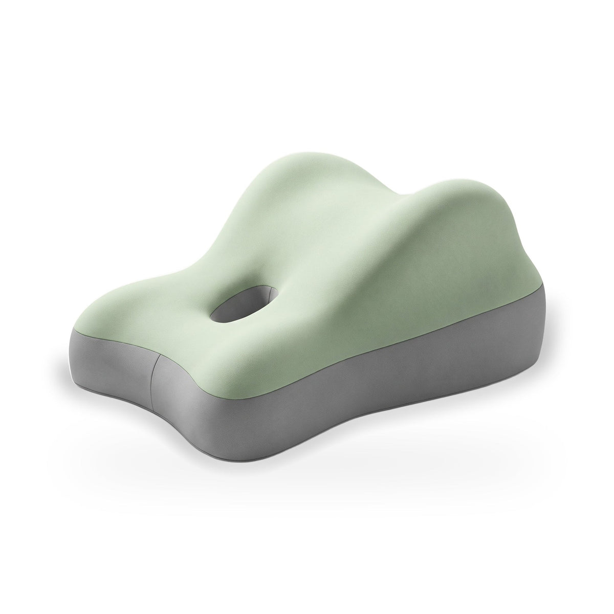 Contoured Memory Foam Support Pillow with Centre Opening — photo 1