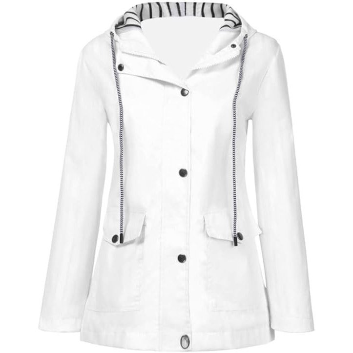 Womens Chic Lightweight Waterproof Jacket - Stylish and Durable — photo 10