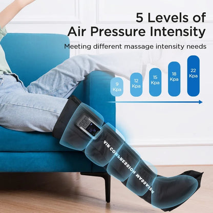 Air Compression Massager – Wireless Recovery for Leg Circulation & Muscle Relief — photo 5