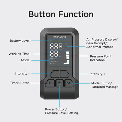 Air Compression Massager – Wireless Recovery for Leg Circulation & Muscle Relief — photo 7
