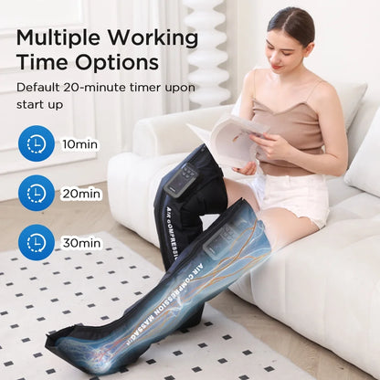 Air Compression Massager – Wireless Recovery for Leg Circulation & Muscle Relief — photo 2