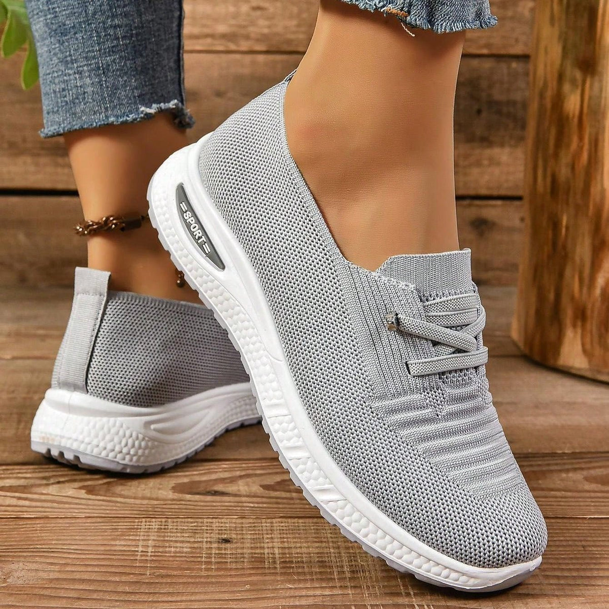Alice - Women's Orthopaedic Cushion Low-Top Trainers — photo 2