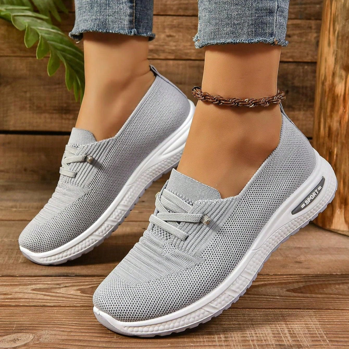 Alice - Women's Orthopaedic Cushion Low-Top Trainers — photo 4
