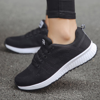 Alice - Women's Orthopaedic Slip-On Lace-Up Trainers — photo 2