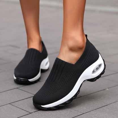 Alice - Women's Orthopaedic Slip-On Trainers with Air Sole Support — photo 1
