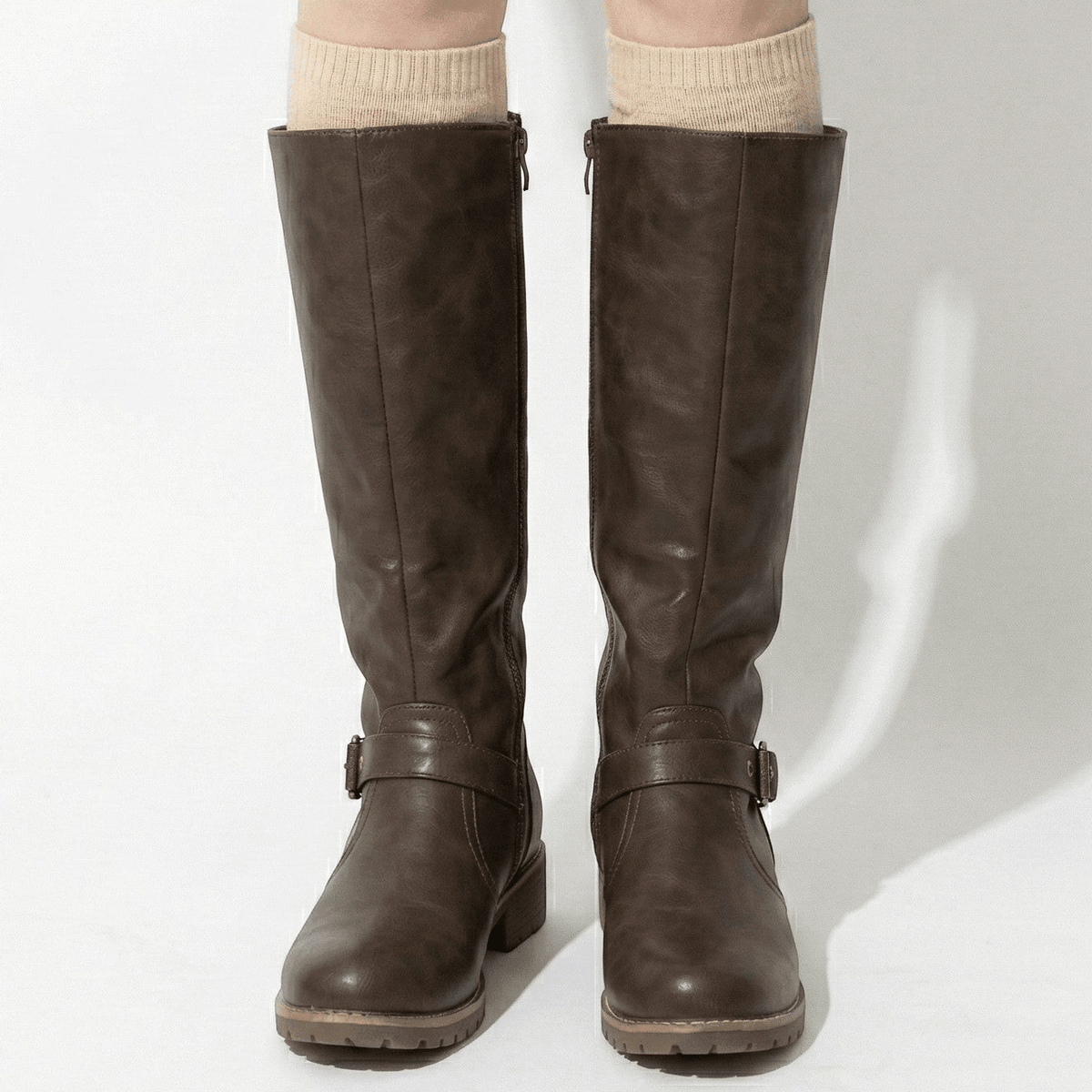 Aurela – Women’s Leather Supportive Knee-High Boots — photo 5