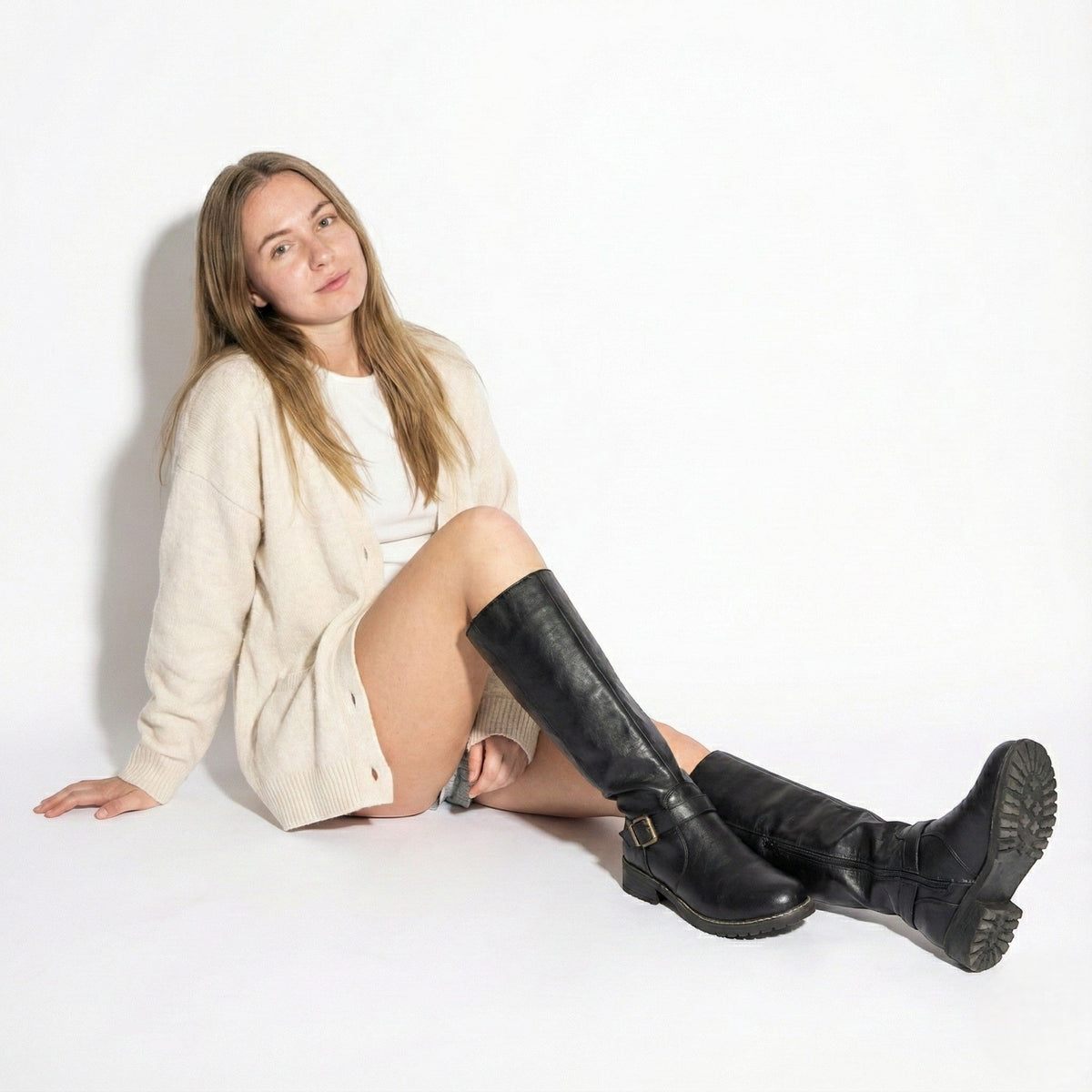 Aurela – Women’s Leather Supportive Knee-High Boots — photo 3