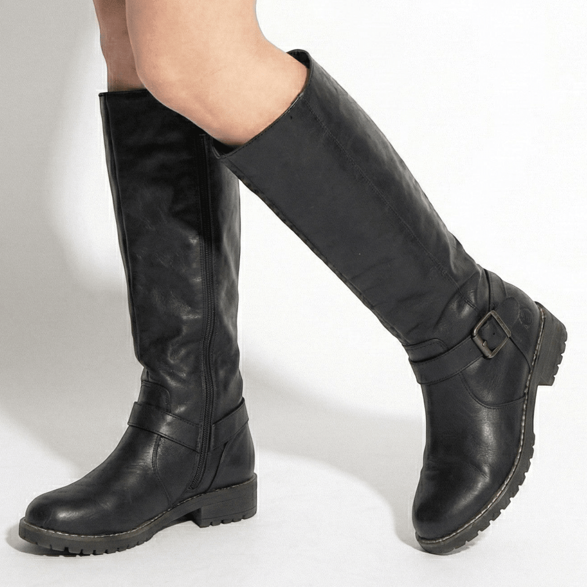 Aurela – Women’s Leather Supportive Knee-High Boots — photo 1