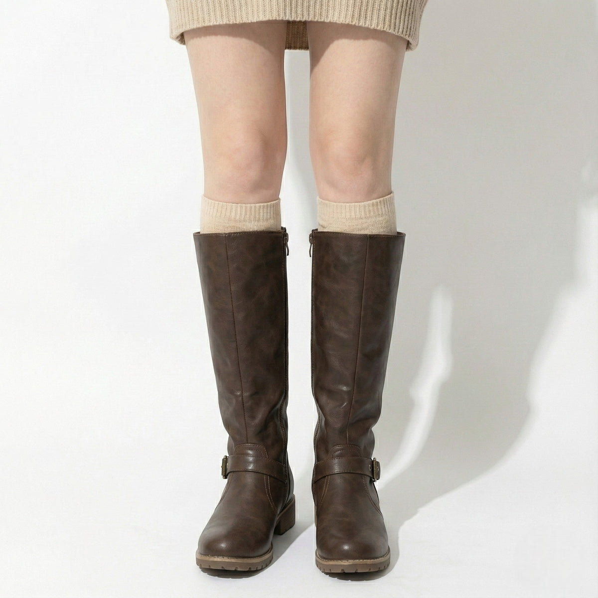 Aurela – Women’s Leather Supportive Knee-High Boots — photo 6