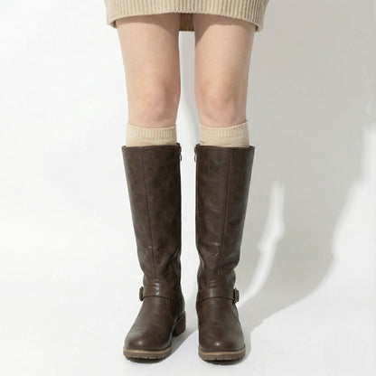 Aurela – Women’s Leather Supportive Knee-High Boots — photo 6