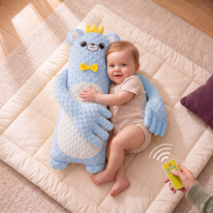 Baby Patting Pillow Sandy Blue Bear — photo 1