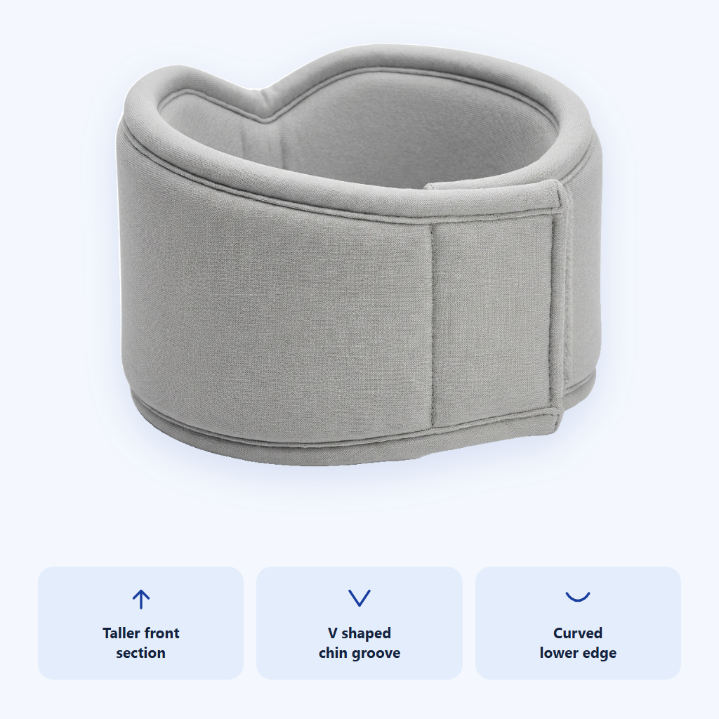 Adjustable Neck Brace Support Collar with Soft Padding — photo 6
