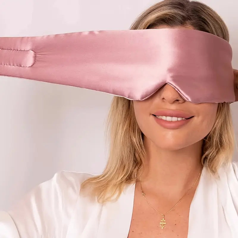 DREAMSILK Blackout Silk Sleep Mask - 100% Pure 19 Momme Mulberry Silk — photo 11