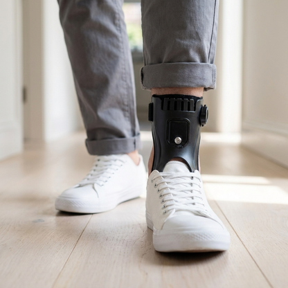 Adjustable Foot Drop Support Brace with Air Cushion — photo 4