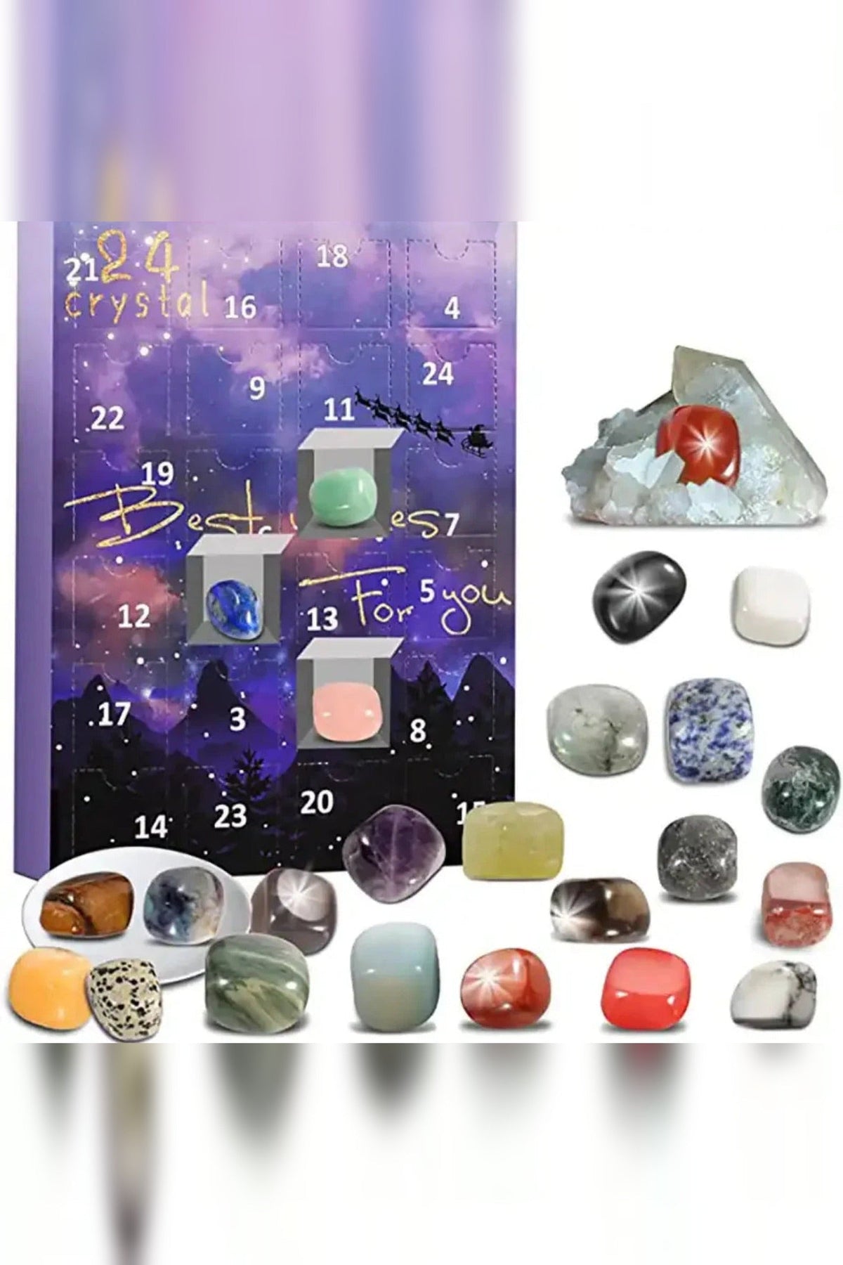 Mineral Advent Calendar 2026 – 24 Natural Stones for Collectors — photo 5