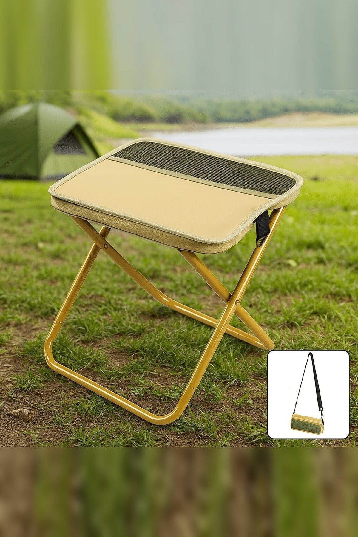 Folding Camping Chair with Backpack – Waterproof — photo 2