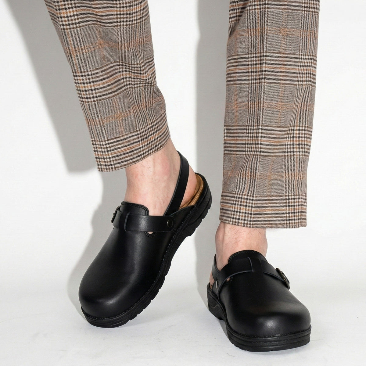 Benjamin – Elegant Orthopaedic Clogs – Slip-Resistant, Padded Sole — photo 2