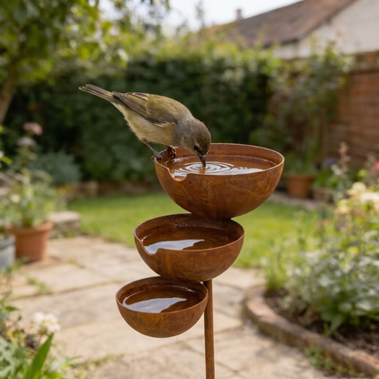 Three-Tier Bird Bath: Water Station and Garden Ornament in One — photo 7
