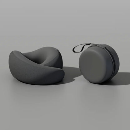 U-Shaped Travel Neck Pillow - Durable Airplane Neck Cushion for Comfortable Support — photo 5
