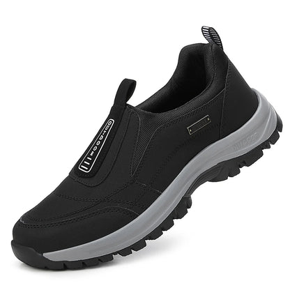 All-Day Comfort, Lace-Free Orthopedic Shoes Wide Toe Box, Non-Slip Grip