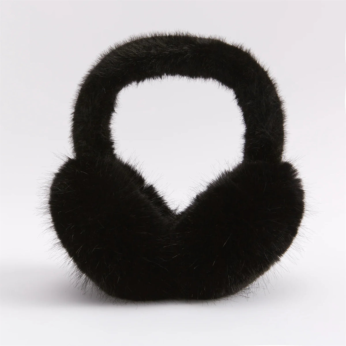 Faux Rabbit Fur Earmuffs Foldable Winter Ear Warmers for Adults — photo 5