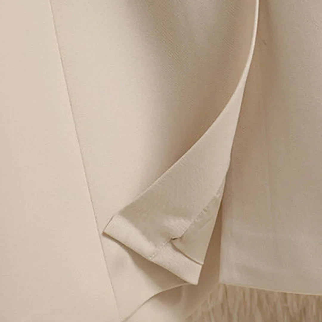 Blazer Women - Belted Notched Lapel Longline Cut — photo 6