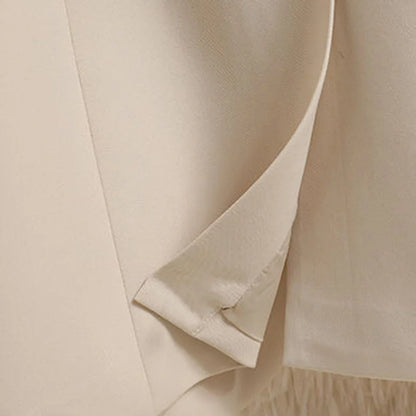 Blazer Women - Belted Notched Lapel Longline Cut — photo 6