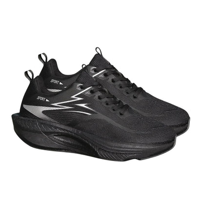 Carbon Plate Running Shoes Breathable Air Cushion Athletic Sneakers — photo 4